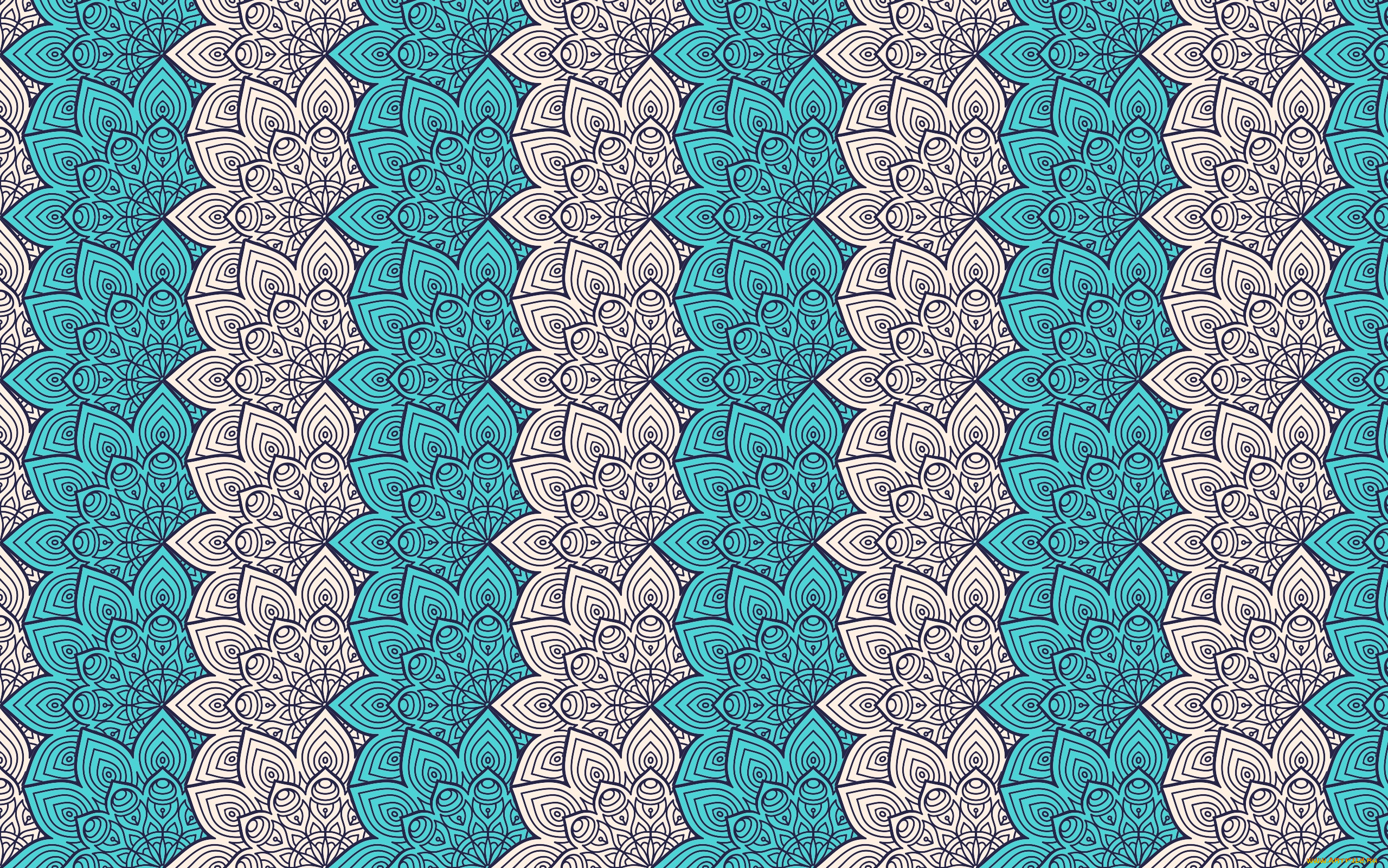  , - , graphics, design, by, visnezh, mandala, floral, pattern, ornament